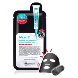 Mediheal W.H.P White Hydrating Black Mask EX czarna maska nawilżająco-wybielająca do twarzy 25ml