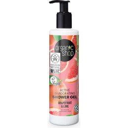 Organic Shop Active Invigorating Shower Gel orzeźwiający żel pod prysznic Grapefruit & Lime 280ml