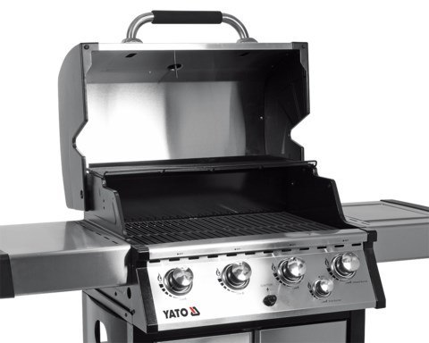 Grill gazowy YG.GRILL GAZOWY 4+1 stal nierdzewna 17,5KW