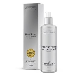 PheroStrong Exclusive For Men Massage Oil With Pheromones olejek do masażu z feromonami 100ml