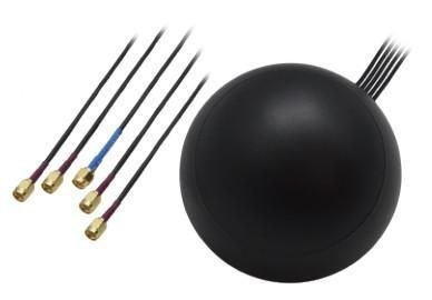 Antena dachowa COMBO QUAD MOBILE/GNSS Teltonika roof SMA