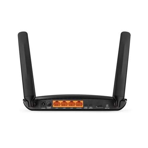 TP-Link TL-MR150 router bezprzewodowy Fast Ethernet Jedna częstotliwości (2,4 GHz) 4G Czarny