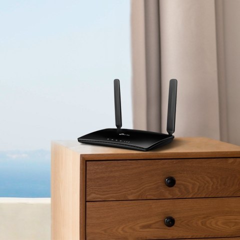 TP-Link TL-MR150 router bezprzewodowy Fast Ethernet Jedna częstotliwości (2,4 GHz) 4G Czarny