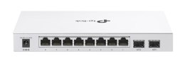 TP-Link FESTA FS310GP łącza sieciowe Zarządzany L2/L2+ Gigabit Ethernet (10/100/1000) Obsługa PoE 1U Biały