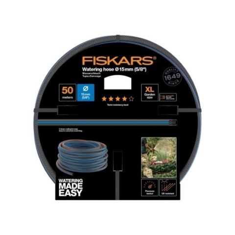 Wąż do podlewania Fiskars Watering hose 15mm (5/8") 50m Q4