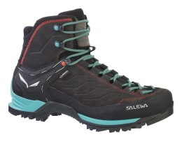 Salewa MTN Trainer Mid GTX Damski Dorosły Czarny, Niebieski