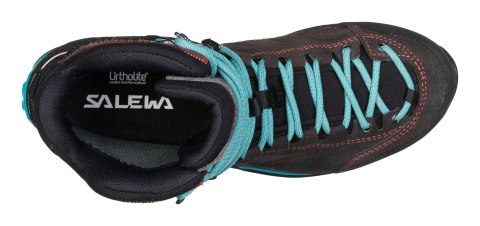 Salewa MTN Trainer Mid GTX Damski Dorosły Czarny, Niebieski