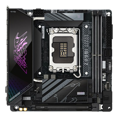 GIGABYTE Z890I AORUS ULTRA płyta główna Intel Z890 LGA 1851 (Socket V1) mini ITX