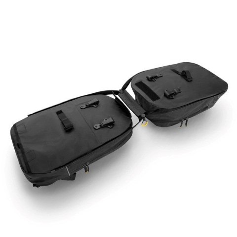 Wozinsky torba rowerowa podwójna plecak 2w1 30l czarna (WBB30BK)