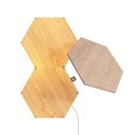 Nanoleaf Elements Wood Look Hexagons Expansion Pack (3 panele)