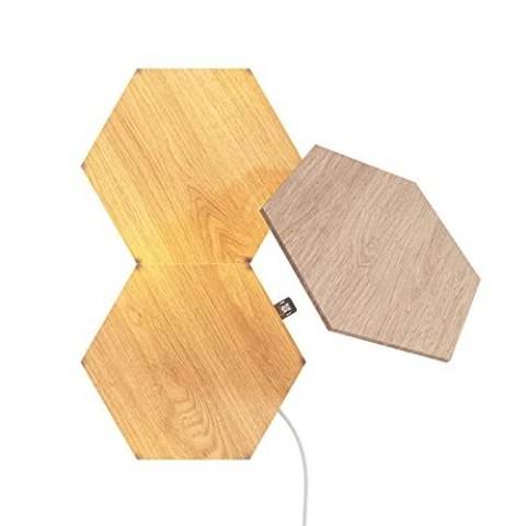 Nanoleaf Elements Wood Look Hexagons Expansion Pack (3 panele)
