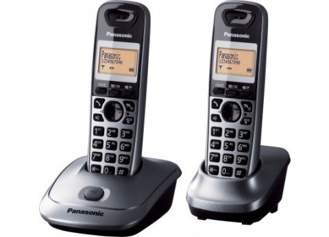 Telefon bezprzewodowy Panasonic KX-TG 2512 Czarny