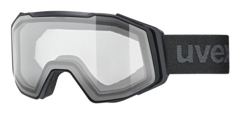 Uvex 5505422028 gogle do sportów zimowych Czarny Przezroczysty