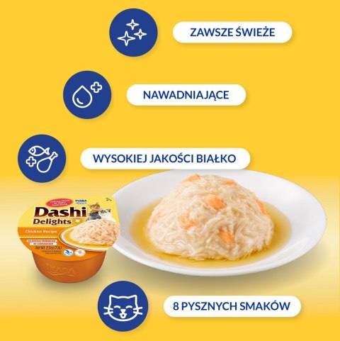 INABA Dashi Delights Kurczak - Przysmak dla kotów - 70g
