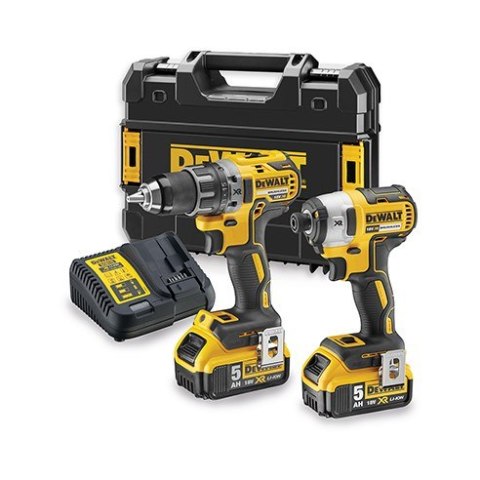 Wiertarko-wkrętarka akumulatorowa DeWalt Combo DCK268P2T-QW