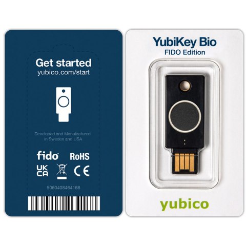 Token USB - Yubico Bio - FIDO Edition, USB-A