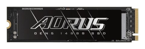 Dysk SSD GIGABYTE AORUS Gen5 14000 - 1TB - wewnętrzny - M.2 2280 - PCI Express 5.0 x4 (NVMe) - bufor: 2GB (AG514K1TB)