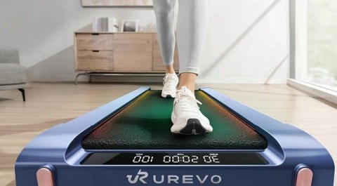 Bieżnia elektryczna domowa UREVO CyberPad Treningowa 6km/h 14% cicha