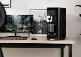 Obudowa do komputera APNX V1 PC-Gehäuse, Midi-Tower, ATX, czarna, szkło hartowane