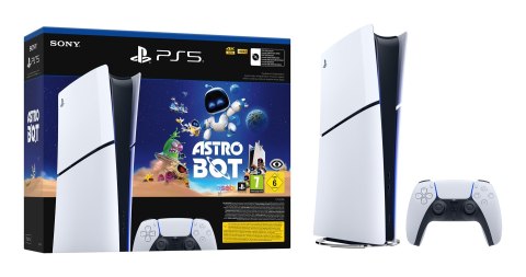 Sony PlayStation 5 Slim Digital - Astro Bot Bundle 1TB Konsola Biała