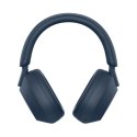 Sony WH-1000XM5 Zestaw słuchawkowy Przewodowy i Bezprzewodowy Opaska na głowę Połączenia/muzyka Bluetooth Niebieski