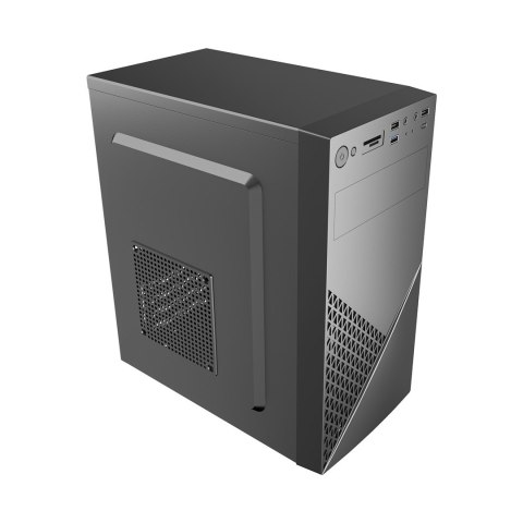 GEMBIRD OBUDOWA FORNAX K170 600W 80PLUS BRONZE MINI-TOWER (1X USB 3.1, 2X USB 2.0, 1X USB TYP-C, CZYTNIK KART) CZARNA