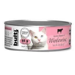 BULTI mielonka bogata w wołowinę dla kota 85g