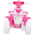 Jeździk elektryczny dla dzieci Quad Princess Bubble Huffy 19055W