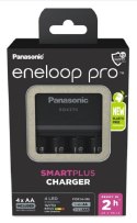 ŁADOWARKA PANASONIC SMARTPLUS + 4x AA ENELOOP PRO 2500 mAh