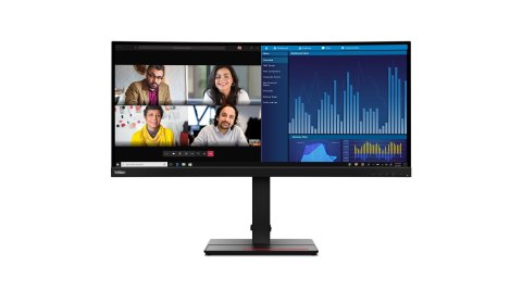 Lenovo ThinkVision P34w-20 34.14" UWQHD 60Hz 300nits AG USB, HDMI, RJ45 Raven Black
