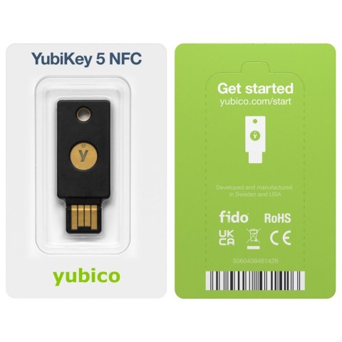 Klucz Sprzętowy Yubico Yubikey 5 NFC U2F FIDO