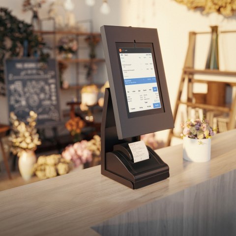 Maclean Stojak POS na tablet i drukarkę Maclean, 1kg max, MC-336