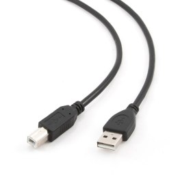 Kabel GEMBIRD CCP-USB2-AMBM-15 (USB 2.0 typu A M - USB 2.0 typu B M; 4,5m; kolor czarny)