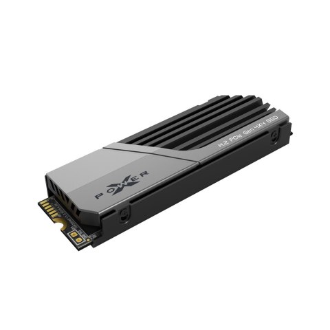 SSD Silicon Power XS75 2TB M.2 Gen4 NVMe 7000/6500 MB/s with Heatsink (SP02KGBP44XS75S5)
