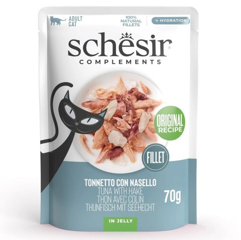 SCHESIR Adult Tuńczyk z morszczukiem 70g