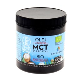 PIĘĆ PRZEMIAN Olej MCT z kokosa w proszku BIO 100g