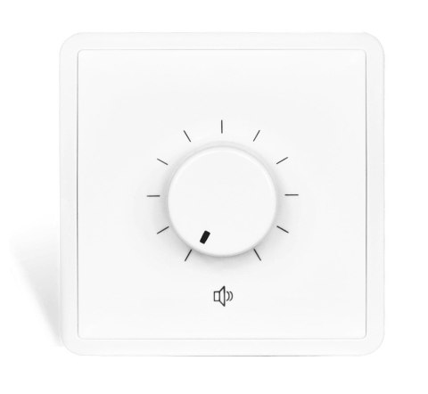 NaĹ›cienny regulator gĹ‚oĹ›noĹ›ci AUDAC VC3102/W biaĹ‚y