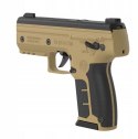 Pistolet na kule gumowe i pieprzowe BYRNA SD TAN k.68 CO2 8g zestaw (SK68300-TAN)
