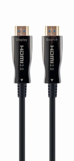 GEMBIRD AKTYWNY KABEL OPTYCZNY (AOC) HIGH SPEED HDMI Z ETHERNETEM SERIA PREMIUM, 30M