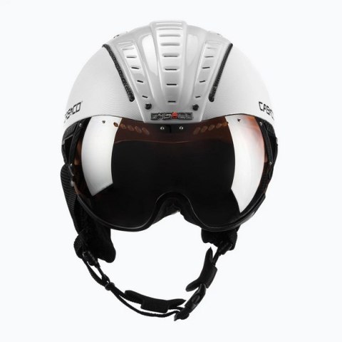 Kask narciarski CASCO SP-2 Carbonic Visor White S52-54