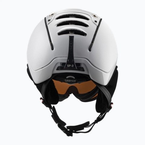 Kask narciarski CASCO SP-2 Carbonic Visor White S52-54