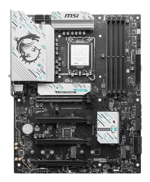 MSI B860 GAMING PLUS WIFI płyta główna Intel B860 LGA 1851 (Socket V1) ATX