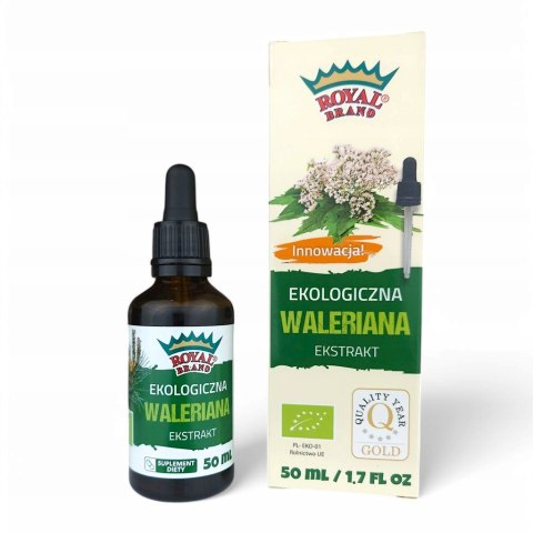 Ekstrakt z Waleriany BIO 50ml ROYAL BRAND