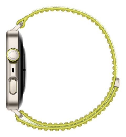 Smartwatch Huawei Watch FIT4 Pro, 3D Woven Žalias Strap, Titanium Body, Seiya-B29