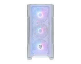 MSI MAG FORGE M100R Midi Tower Przezroczysty, Biały