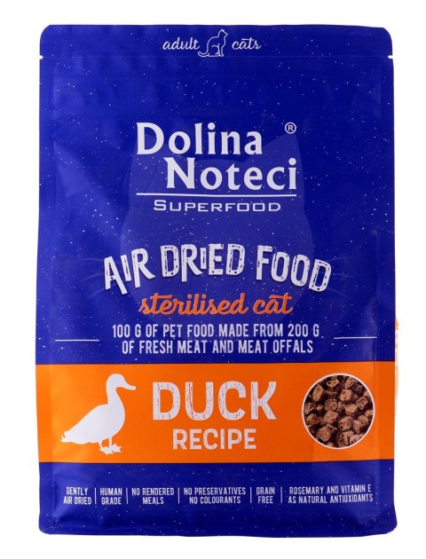 Dolina Noteci Superfood Sterylised Kaczka 1KG dla kota