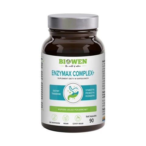 BIOWEN Enzymax Complex (enzymy trawienne) 90 kaps.
