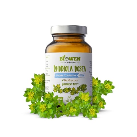 BIOWEN Rhodiola Rosea 420mg, 60 kapsułek
