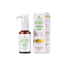HEMPKING Witamina D3 Forte 4000 IU w BIO oleju konopnym 30ml