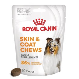 ROYAL CANIN Skin & Coat Adult Dog Supplements 240g